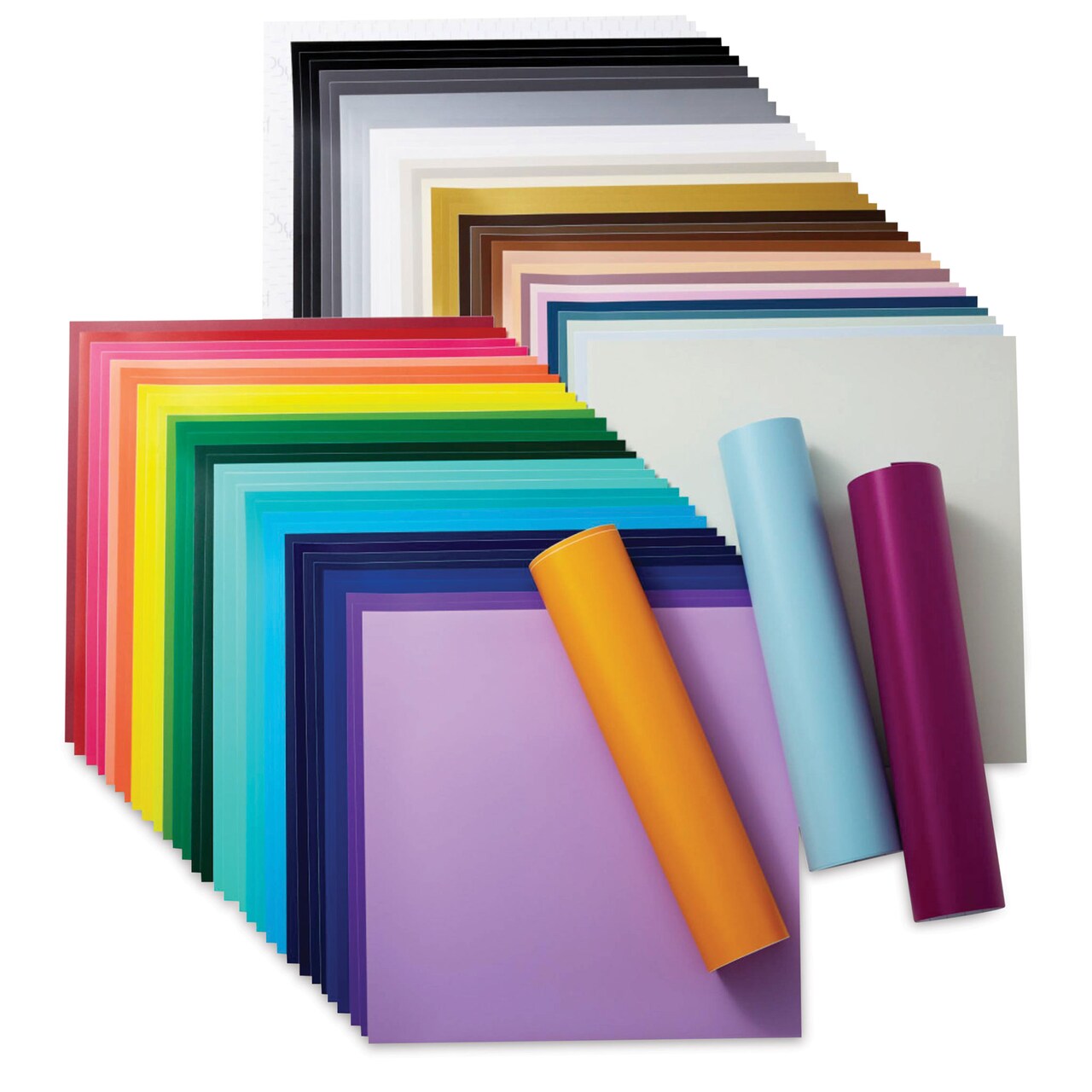 Cricut Removable Vinyl - Ultimate Sampler, 12" x 12", 70 Sheets